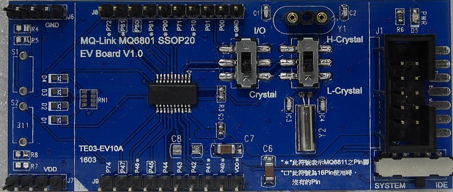 MQ-Link 6801 SSOP20 EV Board